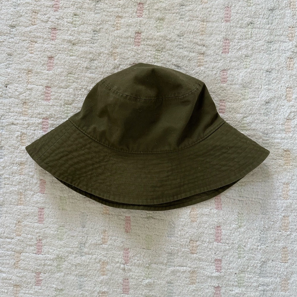 Universal Thread Army Bucket Hat, OS, green